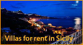 Week in Sicily, Vi propone ville in Affitto in SICILIA nelle zone più belle dell'Isola