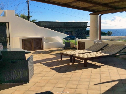 Appartamento Lingua Salina, the proximity of the sea, the view, the terrace